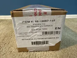6 x ME01 Mega Evolution SEALED ENHANCED Booster Box.[CASE of Pokemon Cards] - Image 2