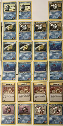 Pokemon TCG Gym Heroes Misty 1st Edition Lot Of 67 Cards Common And Uncommon - Image 3