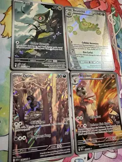 Lot Of 4 - Pokemon TCG Illustration Rare Cards Assortment SEE PHOTOS NEW NM IR - Image 2