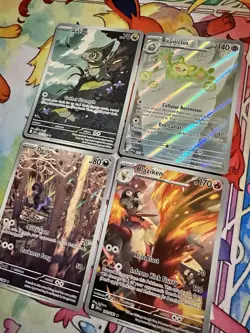 Lot Of 4 - Pokemon TCG Illustration Rare Cards Assortment SEE PHOTOS NEW NM IR - Image 3