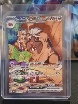 Arven's Mabosstiff EX 235/182 Sv10: Destined Rivals Pokemon Card NM - Image 2