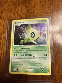 Celebi 7/123 Holo Rare Mysterious Treasures 2007 Pokemon Card - Image 1
