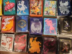 Pokemon TCG Card Sleeves - Lot Of 85 - Image 2