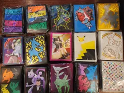 Pokemon TCG Card Sleeves - Lot Of 85 - Image 3