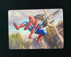 2025 Magic The Gathering Marvel EN Spider-Man Art Series Spider-Man 4/54 KM035 - Image 1