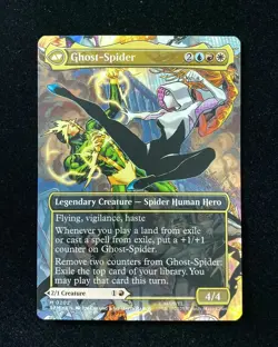 2025 Magic The Gathering MTG Marvel EN M 0202 Gwen Stacy Ghost-Spider KM035 - Image 2