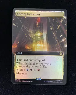 2025 Magic The Gathering MTG Marvel EN Foil R 0282 Oscorp Industries KM035 - Image 1