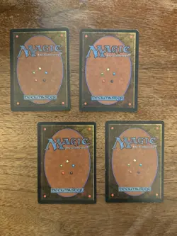 Woolly Spider x4 NM NEVER PLAYED MTG Ice Age Magic 4x 1995 VINTAGE FREE SHIPPING - Image 2