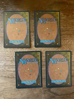 Pestilence Rats x4 NM+ NEVER PLAYED MTG Ice Age Magic 4x 1995 FREE SHIPPING - Image 2