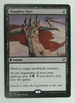 MTG Singles - Slaughter Pact = Time Spiral Remastered -A292 - Image 1