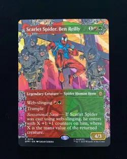 2025 Magic The Gathering Marvel EN R 0214 Scarlet Spider, Ben Reilly KM035 #2 - Image 1