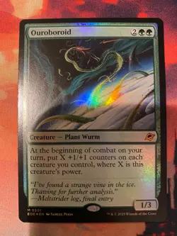 MTG Edge of Eternities Ouroboroid Foil - Image 1