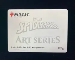 2025 Magic The Gathering MTG Marvel EN Spider-Man Art Scarlet Spider 38/54 KM035 - Image 2