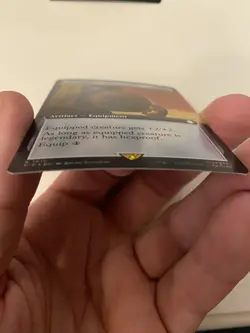 Champion’s Helm (1010) *SURGE FOIL* EXTENDED ART Fallout MTG NM/MT Combined Ship - Image 3