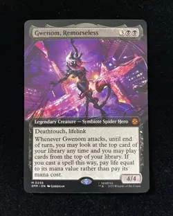 2025 Magic The Gathering MTG Marvel EN M 0256 Gwenom Remorseless #2 KM035 - Image 1