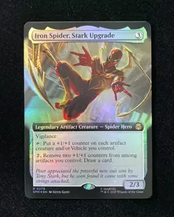 25 Magic The Gathering Marvel Borderless R 0279 Iron Spider, Stark Upgrade KM035 - Image 1