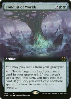 Conduit of Worlds (Extended Art) Phyrexia: All Will Be One Foil - Image 1