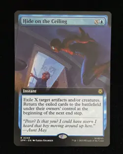 2025 Magic the Gathering English Marvel R 0249 Hide on the Ceiling KM035 - Image 1