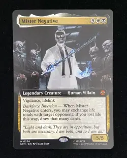 2025 Magic The Gathering MTG Marvel English M 0274 Mister Negative KM035 - Image 1