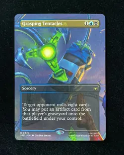 2025 Magic The Gathering MTG Marvel EN R 0021 Grasping Tentacles KM035 - Image 1
