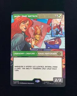 2025 Magic The Gathering MTG Marvel EN R 0229 Mary Jane Watson KM035 #2 - Image 1