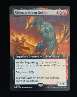 2025 Magic the Gathering EN Marvel R 0276 Ultimate Green Goblin KM035 - Image 1