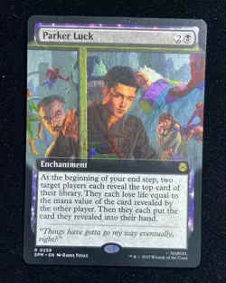 Wizards of the Coast Magic The Gathering EN Marvel R 0258 Parker Luck KM035 #2 - Image 1
