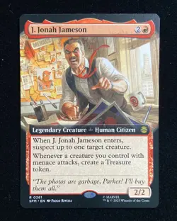 2025 Magic the Gathering English Marvel R 0261 J. Jonah Jameson KM035 - Image 1