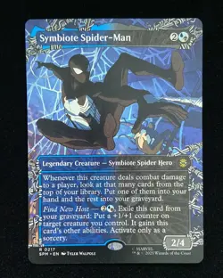 2025 Magic The Gathering MTG Marvel English R 0217 Symbiote Spider-Man KM035 - Image 1