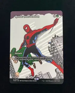 2025 Magic The Gathering MTG Marvel EN M 0034 Heroic Intervention KM035 #2 - Image 1