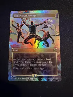 Multiversal Passage (Borderless) Marvel's Spider-Man Foil - Image 1