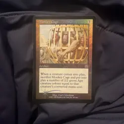 Monkey Cage FOIL (Mercadian Masques) NM MTG - Image 1