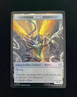 2025 Magic The Gathering MTG Marvel EN T 0006 T0005 Robot Food #10 KM035 - Image 1