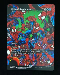 2025 Magic The Gathering MTG Marvel English M 0014 Rite of Replication KM035 - Image 1
