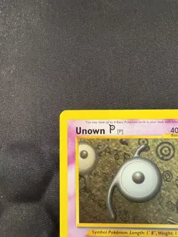 Pokemon TCG Neo Destiny: Unown P 58/105 Vintage Rare LP - Image 4