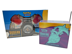 Lot of (2) Pokemon Dragon Majesty ETB + SM Dragon Majesty Super Premium Box - Image 1