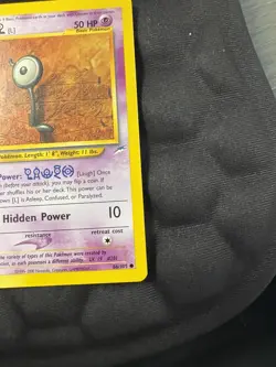 Pokemon TCG Neo Destiny 1st Edition Unown L 86/105 Vintage Rare LP - Image 5