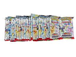 Lot of (30) Pokemon Scarlet & Violet Prismatic Evolutions Booster Pack Sealed - Image 1