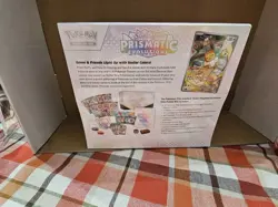 SEALED!!!! Pokemon TCG Prismatic Evolutions ETB with acrylic case! - Image 3