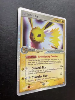 JOLTEON EX 2005 POKEMON EX DELTA SPECIES ULTRA RARE HOLO (P650) - Image 2