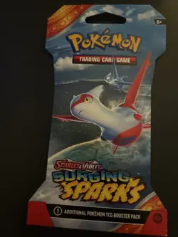 VERY HEAVY - 31.83g - Pokemon Surging Sparks Sleeved Booster Pack - SEALED! - Image 2