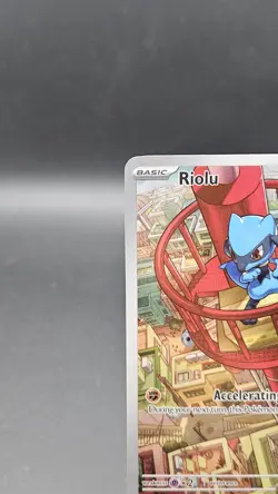 Riolu 010 Mega Evolutions ETB Pokemon Center Stamped Promo - Image 5