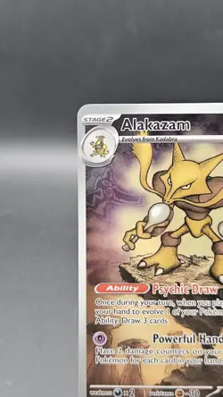 Pokemon Center Stamped Alakazam 009 - English - Mega Evolutions - ETB Promo - Image 5