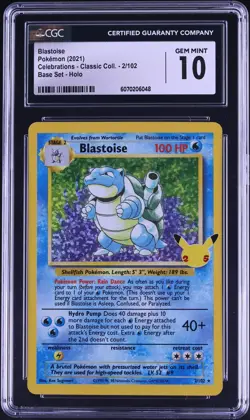 Pokemon Celebrations Base Set Charizard Blastoise Venusaur PSA CGC 8.5 10 Set - Image 3