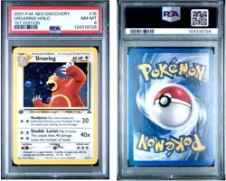 PSA NM 8 URSARING-HOLO 1ST EDITION POKEMON NEO DISCOVERY 2001 #15 - Image 1
