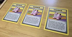 Pokemon TCG x3 Clefairy Doll 70/102 Rare Base Set Unlimited WOTC LP/NM - Image 3