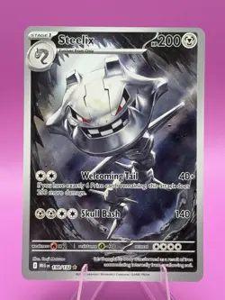 Steelix 150/132 Illustration Rare Pokemon Mega Evolution NM/M MINT In-Hand - Image 1