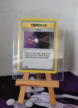 Energy Retrieval #81/102 1st Edition Trainer Base Set Pokemon TCG - Image 1