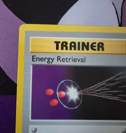 Energy Retrieval #81/102 1st Edition Trainer Base Set Pokemon TCG - Image 3