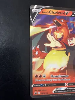 Pokemon TCG Lance's Charizard V SWSH133 Celebrations NM - Image 2